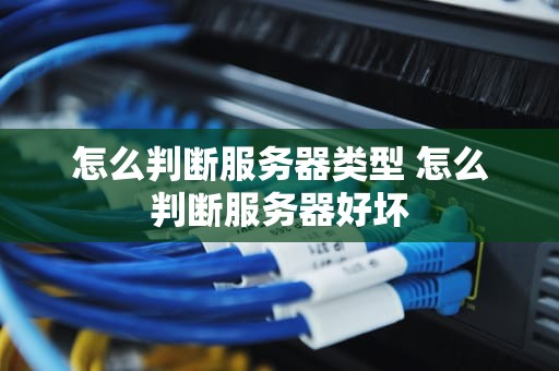 怎么判断服务器类型 怎么判断服务器好坏