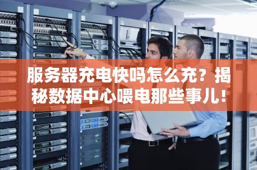 服务器充电快吗怎么充？揭秘数据中心喂电那些事儿！