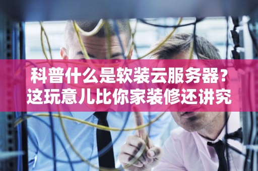 科普什么是软装云服务器？这玩意儿比你家装修还讲究！