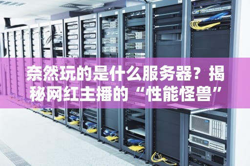 奈然玩的是什么服务器？揭秘网红主播的“性能怪兽”与平民替代方案
