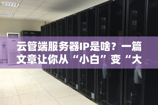 云管端服务器IP是啥？一篇文章让你从“小白”变“大神”（附超实用测评技巧）