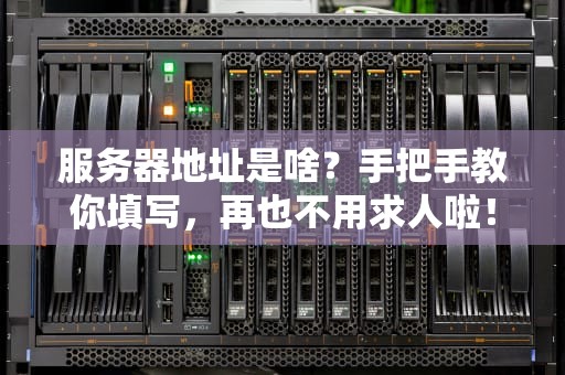 服务器地址是啥？手把手教你填写，再也不用求人啦！