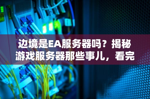 边境是EA服务器吗？揭秘游戏服务器那些事儿，看完笑出腹肌！