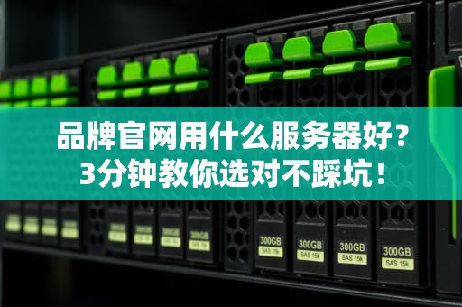 品牌官网用什么服务器好？3分钟教你选对不踩坑！