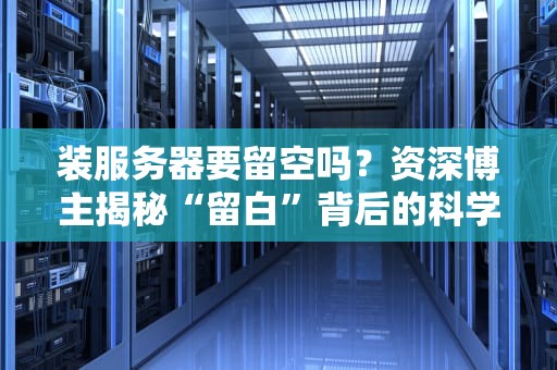 装服务器要留空吗？资深博主揭秘“留白”背后的科学玄机！