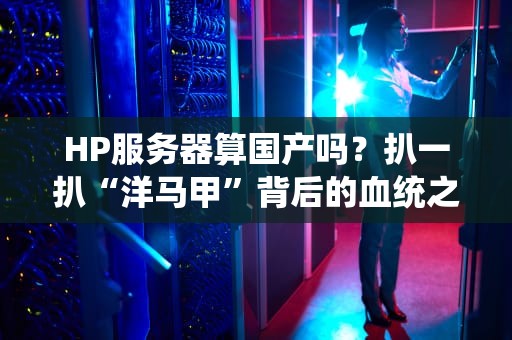 HP服务器算国产吗？扒一扒“洋马甲”背后的血统之谜！