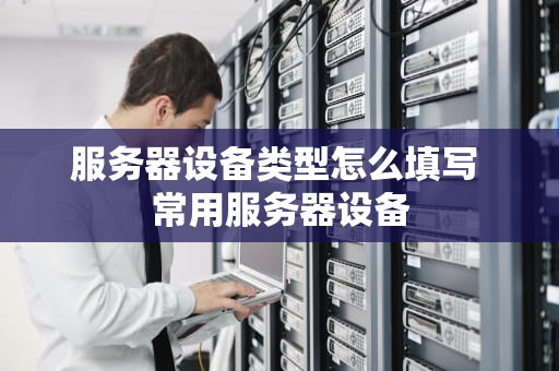 服务器设备类型怎么填写 常用服务器设备
