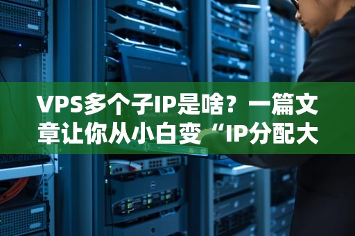 VPS多个子IP是啥？一篇文章让你从小白变“IP分配大师”！