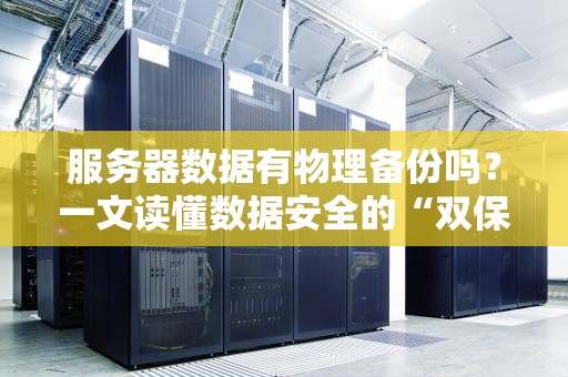 服务器数据有物理备份吗？一文读懂数据安全的“双保险”