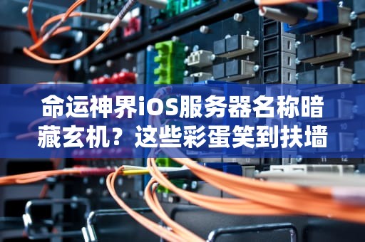 命运神界iOS服务器名称暗藏玄机？这些彩蛋笑到扶墙！