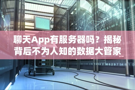 聊天App有服务器吗？揭秘背后不为人知的数据大管家！