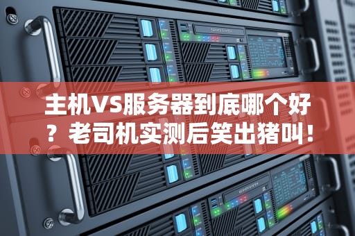 主机VS服务器到底哪个好？老司机实测后笑出猪叫！