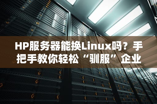 HP服务器能换Linux吗？手把手教你轻松“驯服”企业级硬件！