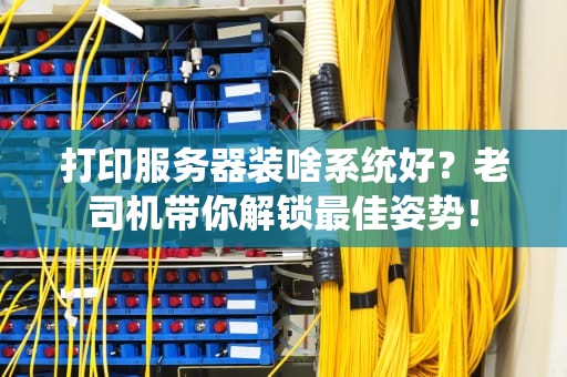 打印服务器装啥系统好？老司机带你解锁最佳姿势！