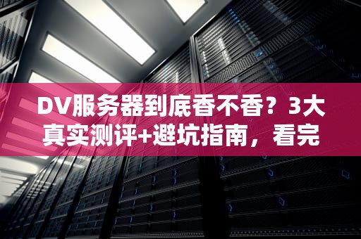 DV服务器到底香不香？3大真实测评+避坑指南，看完秒变老司机！