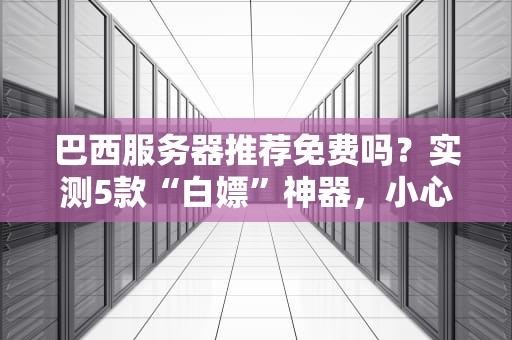 巴西服务器推荐免费吗？实测5款“白嫖”神器，小心这些坑！