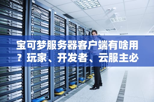 宝可梦服务器客户端有啥用？玩家、开发者、云服主必看的科技与狠活指南！