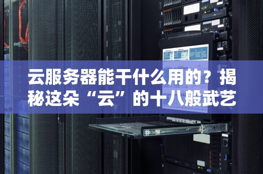 云服务器能干什么用的？揭秘这朵“云”的十八般武艺！