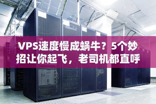 VPS速度慢成蜗牛？5个妙招让你起飞，老司机都直呼内行！