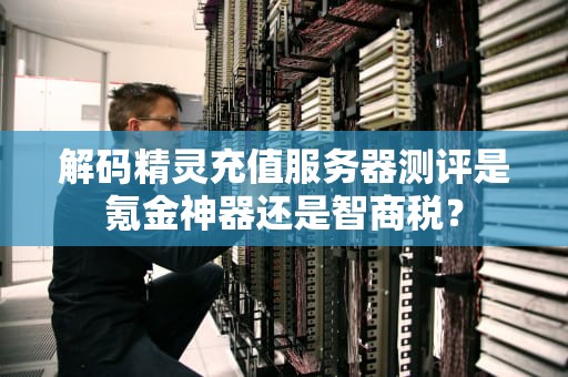 解码精灵充值服务器测评是氪金神器还是智商税？