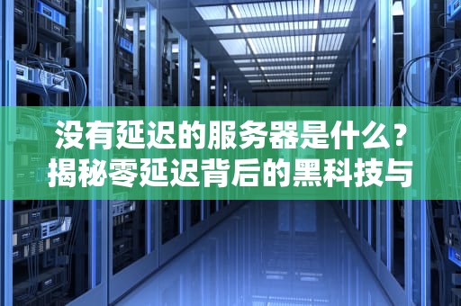 没有延迟的服务器是什么？揭秘零延迟背后的黑科技与真相！