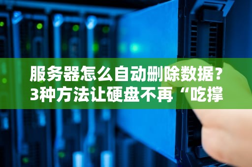 服务器怎么自动删除数据？3种方法让硬盘不再“吃撑”！