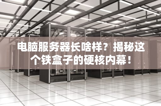 电脑服务器长啥样？揭秘这个铁盒子的硬核内幕！