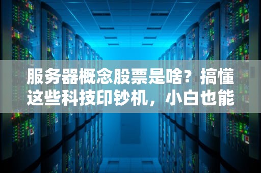 服务器概念股票是啥？搞懂这些科技印钞机，小白也能变股神！