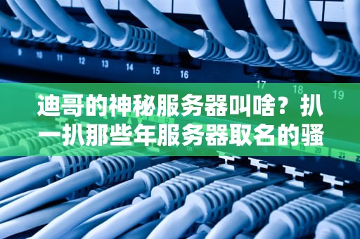迪哥的神秘服务器叫啥？扒一扒那些年服务器取名的骚操作！