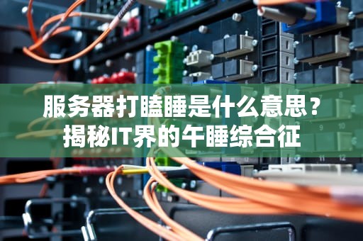 服务器打瞌睡是什么意思？揭秘IT界的午睡综合征