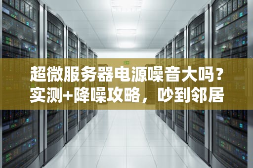超微服务器电源噪音大吗？实测+降噪攻略，吵到邻居报警？不存在的！