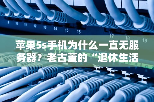 苹果5s手机为什么一直无服务器？老古董的“退休生活”大揭秘！