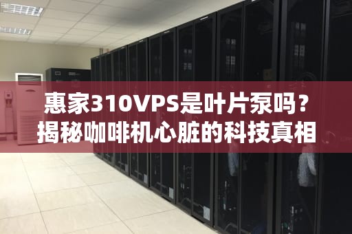 惠家310VPS是叶片泵吗？揭秘咖啡机心脏的科技真相！