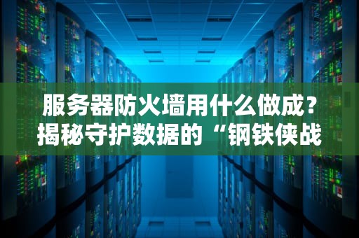 服务器防火墙用什么做成？揭秘守护数据的“钢铁侠战衣”