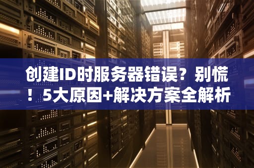 创建ID时服务器错误？别慌！5大原因+解决方案全解析