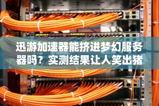 迅游加速器能挤进梦幻服务器吗？实测结果让人笑出猪叫！