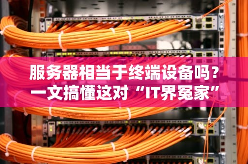 服务器相当于终端设备吗？一文搞懂这对“IT界冤家”的恩怨情仇！