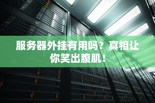 服务器外挂有用吗？真相让你笑出腹肌！