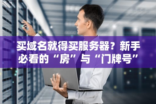 买域名就得买服务器？新手必看的“房”与“门牌号”关系指南！