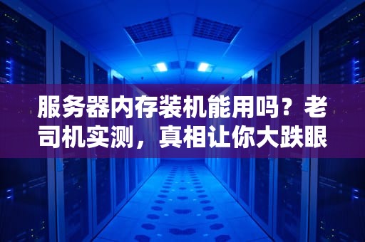服务器内存装机能用吗？老司机实测，真相让你大跌眼镜！