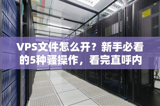VPS文件怎么开？新手必看的5种骚操作，看完直呼内行！