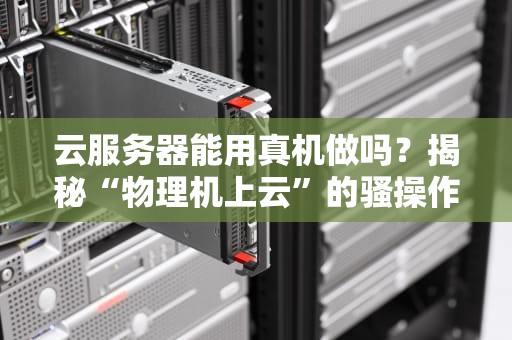 云服务器能用真机做吗？揭秘“物理机上云”的骚操作与硬核真相！