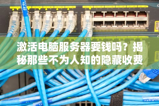 激活电脑服务器要钱吗？揭秘那些不为人知的隐藏收费套路！