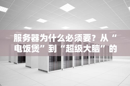服务器为什么必须要？从“电饭煲”到“超级大脑”的硬核科普！