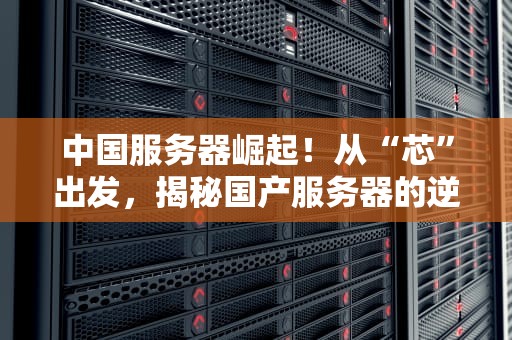 中国服务器崛起！从“芯”出发，揭秘国产服务器的逆袭之路
