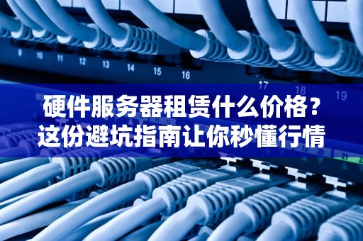 硬件服务器租赁什么价格？这份避坑指南让你秒懂行情！