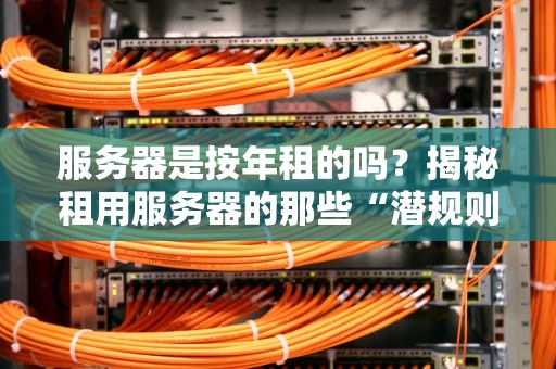 服务器是按年租的吗？揭秘租用服务器的那些“潜规则”