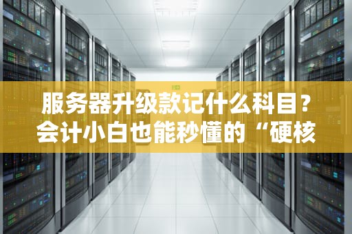服务器升级款记什么科目？会计小白也能秒懂的“硬核”指南！