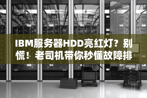 IBM服务器HDD亮红灯？别慌！老司机带你秒懂故障排查与修复