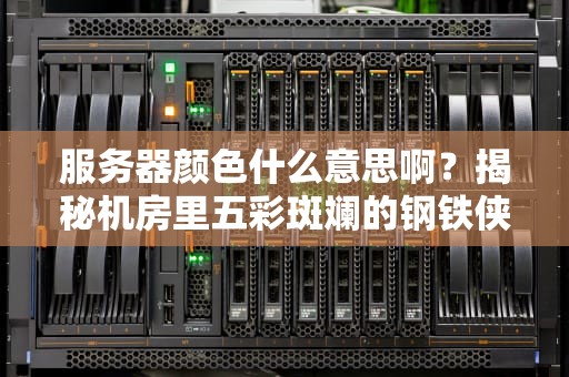 服务器颜色什么意思啊？揭秘机房里五彩斑斓的钢铁侠战衣！